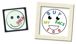 The old Buy My Face, and the new Buy My Face 100